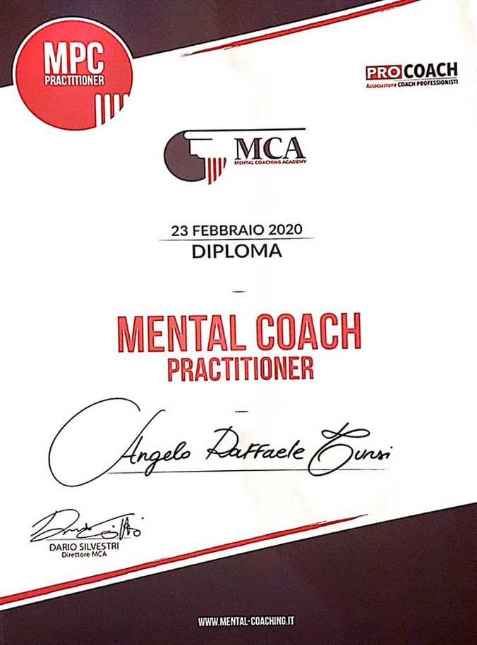 Angelo Tursi - Mental Coach