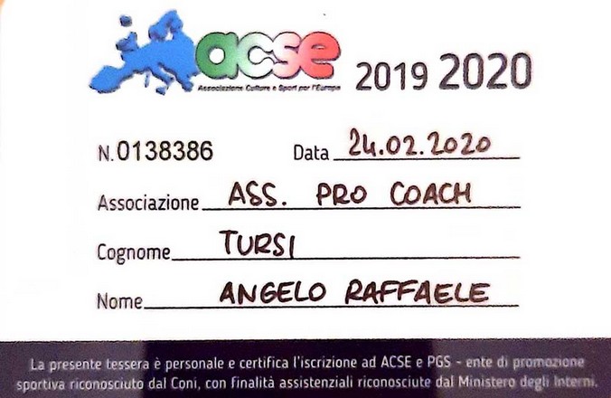 Angelo Tursi - Mental Coach